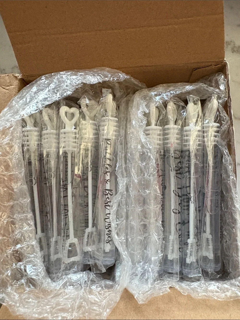 Wedding Mini Bubble Wands 120 count
